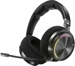 Casti audio Corsair Virtuoso MAX Wireless pentru Xbox, Bluetooth, Dolby Atmos, Negru