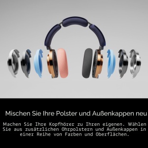 Casti audio Dyson OnTrac cu anulare activa a zgomotului, 55 ore autonomie, albastrucupru - Img 6