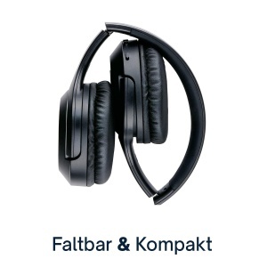 Casti audio Grundig cu Bluetooth, 40 ore autonomie, microfon integrat - Img 4