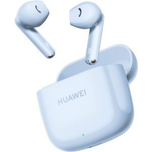 Casti audio HUAWEI FreeBuds SE 2, 40 ore autonomie, IP54, Isle Blue
