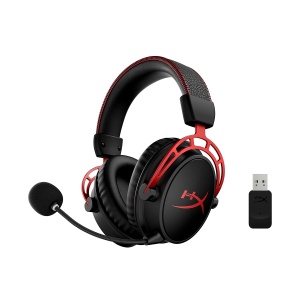 Casti audio HyperX Cloud Alpha Wireless, 300h autonomie, DTS 3D, negru-rosu - Img 7