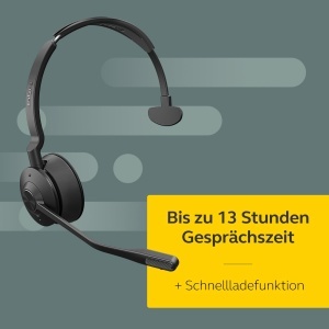 Casti audio Jabra Engage 75 SE Mono cu microfon optimizat, wireless, raza 150m - Img 5