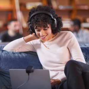 Casti audio Jabra Evolve2 85, wireless, cu ANC, negru, 37 ore autonomie - Img 2