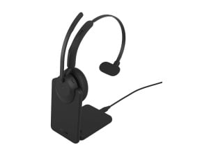Casti audio Jabra Evolve3 45 Mono Bluetooth cu microfon, USB-A, pentru birou - Img 4