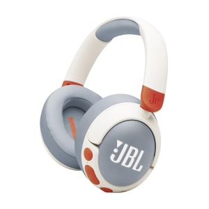 Casti audio JBL Junior 470 NC, Bluetooth, Noise Cancelling, Alb