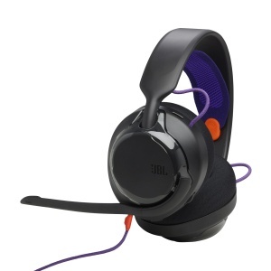 Casti audio JBL Quantum 250, Spatial Sound, 50 mm, Negru