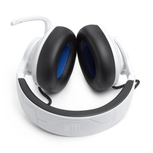 Casti audio JBL Quantum 910P, Over-Ear, 39 ore autonomie, Culoare alba - Img 2