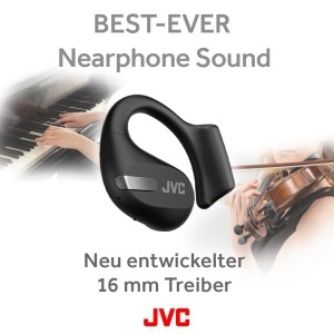 Casti audio JVC HA-NP50T-B, True Wireless, Noise Reduction, Negru - Img 8