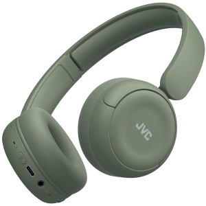 Casti audio JVC HA-S59W-G, 50 ore autonomie, Bluetooth 5.3, Verde Matt