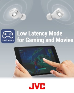 Casti audio JVC HA-Z330T-W, Noise Cancelling activ, Bluetooth 5.2, Alb - Img 5