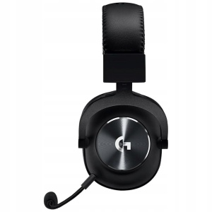 Casti audio Logitech G PRO X Wireless, 50mm, DTS HeadphoneX, Negru - Img 3