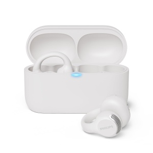 Casti audio Philips TAQ2000WT, Bluetooth 5.4, 28 ore autonomie, Alb