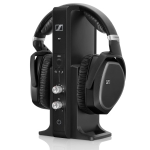 Casti audio Sennheiser RS 195-U wireless, frecventa 17-22000 Hz, distanta 100 m