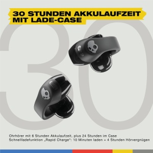 Casti audio Skullcandy Push 720 Open, Bluetooth, waterproof, 30 ore autonomie - Img 3