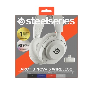 Casti audio SteelSeries Arctis Nova 5 Wireless - Multi-System, 60h autonomie, alb - Img 13