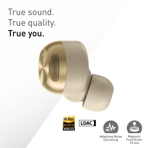 Casti audio Technics EAH-AZ100E-N, Noise Cancelling, Bluetooth multipoint, Aurii - Img 3