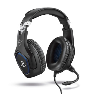 Casti audio Trust Gaming GXT 488 Forze, 50mm, cu microfon pliabil, negru