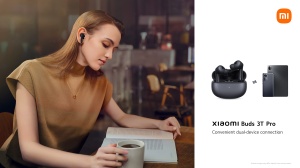 Casti audio Xiaomi Buds 3T Pro, Alb Gloss, Bluetooth 5.2, ANC 40 dB - Img 7
