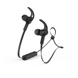 Casti Bluetooth Hama Freedom Run III In-Ear Ear-Hook Negru