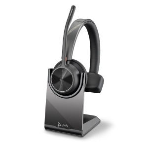 Casti Bluetooth Poly Voyager 4310 UC, Noise Cancelling, Compatibil Teams si Zoom