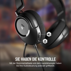 Casti Gaming Corsair HS35 Stereo Carbon Microfon Detasabil Compatibilitate Multiplatforma - Img 7