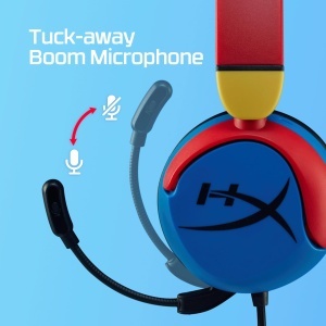 Casti gaming HyperX Cloud Mini Wired pentru copii audio sigur sub 85 dB microfon pliabil - Img 5