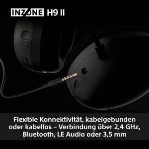 Casti gaming wireless Sony INZONE H9 II Noise Cancelling 30h autonomie Alb - Img 8