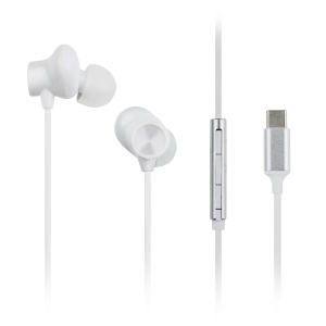 Casti in-ear Panasonic RP-TCM225DEW USB-C Microfon Integrat Alb