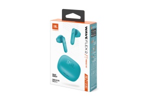 Casti JBL Wave Flex 2 Bluetooth In-Ear 40h Autonomie IP54 Rezistente la Apa si Praf Albastru - Img 8