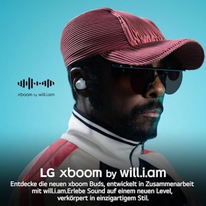 Casti LG Xboom Buds Lite Bluetooth In-Ear Noise Cancelling Alb - Img 2