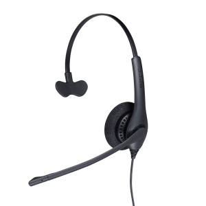 Casti Mono Jabra Biz 1500 USB-A cu Microfon Noise Cancelling Negru
