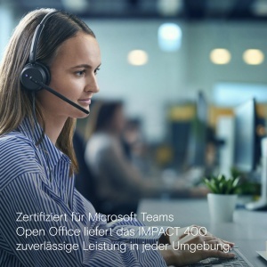 Casti on-ear EPOS Impact 400, Hybrid-ANC, USB-CUSB-A, certificate Microsoft Teams - Img 5