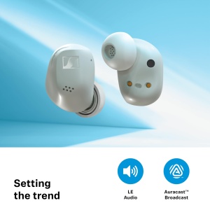 Casti Sennheiser ACCENTUM True Wireless - Sunet clar cu ANC hibrid, design ergonomic, durata de viata a bateriei de 28 de ore, interfata tactila si sistem de microfon dublu pentru apeluri telefonice - Negru - Img 9