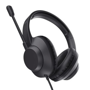 Casti Trust Roha II Max USB-C cu Microfon Over-Ear 85 Plastic Reciclat Negru - Img 12