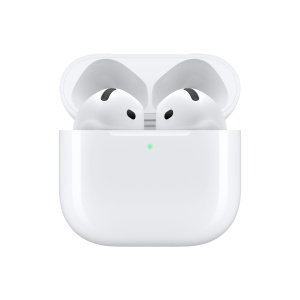 Casti wireless Apple AirPods 4 Bluetooth 3D Audio personalizat H2 Chip USB-C - Img 2