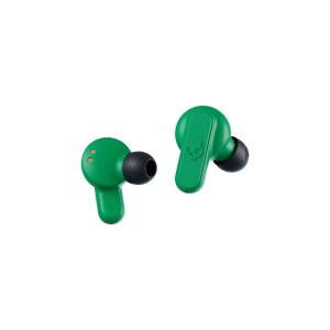Casti wireless intraauriculare Skullcandy Dime, durata de viata a bateriei de 12 ore, micro, compatibile cu dispozitive iPhone, Android si Bluetooth - albastru inchis/verde - Img 2