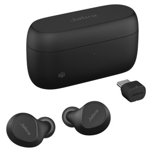Casti wireless Jabra Evolve2 Buds Bluetooth ANC Negru