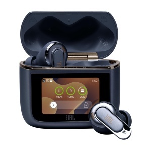 Casti wireless JBL Tour Pro 3 Bluetooth Noise Cancelling 40h autonomie Albastru