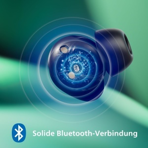 Casti wireless Philips TAT1209PK Bluetooth In Ear sunet natural bass dinamic roz - Img 8