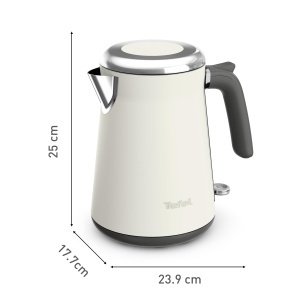 Ceainic din colectia Tefal bej cremmat metalizat KI666AE0 - Img 3