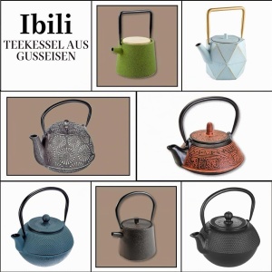 Ceainic Ibili din fier tratat Bali, 1.2 litri, interior emailat, cu filtru din inox - Img 5