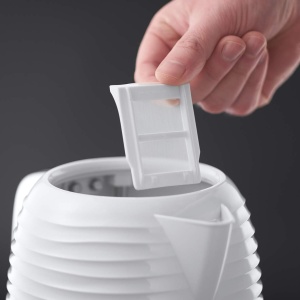 Ceainic Russell Hobbs [1,7l, 2400W] Inspire White cu structura lucioasa de inalta calitate (functie de gatit sub presiune, filtru de calcar detasabil, indicator de nivel al apei, capac detasabil) Ceainic 24360-70 - Img 5