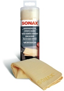 Cearceaf de curatare SONAX AutopflegeTuch Plus, 43x32 cm, rezistent la rupere