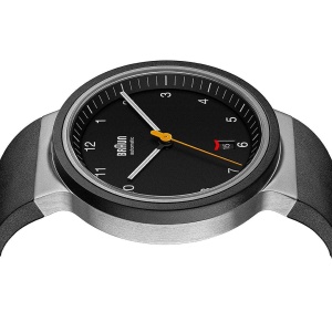 Ceas barbatesc Braun BN0278BKBKG, 40mm, curea din cauciuc, carcasa din otel inoxidabil - Img 5