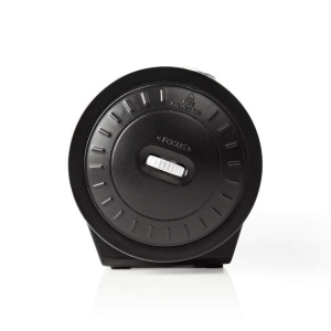 Ceas desteptator NEDIS cu proiectie LED, 2 alarme, negru - Img 4