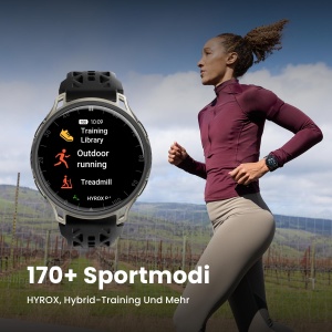 Ceas inteligent Amazfit Cheetah 2 Pro, 48mm, GPS, 32GB, Titan - Img 8