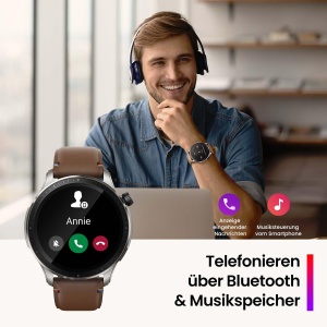 Ceas inteligent Amazfit GTR 4, 1.43 AMOLED, GPS precis, 14 zile autonomie - Img 6