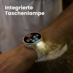 Ceas inteligent Amazfit T-Rex 3 Pro, 44 mm, AMOLED, GPS dual, 180 sporturi, negru-auriu - Img 5