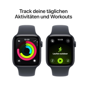Ceas inteligent Apple Watch SE 3 GPS Cellular 44 mm, aluminiu, negru - Img 5