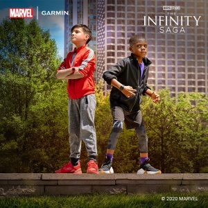 Ceas inteligent Garmin vivofit jr. 3 Marvel Black Panther, rezistent la apa, 1.4 cm display - Img 6